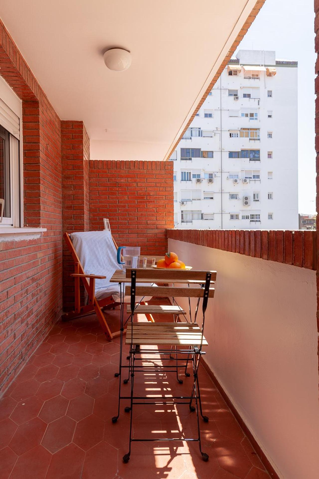Apartamento Luminoso Y Acogedor En Sevilla. A/C. Exteriör bild